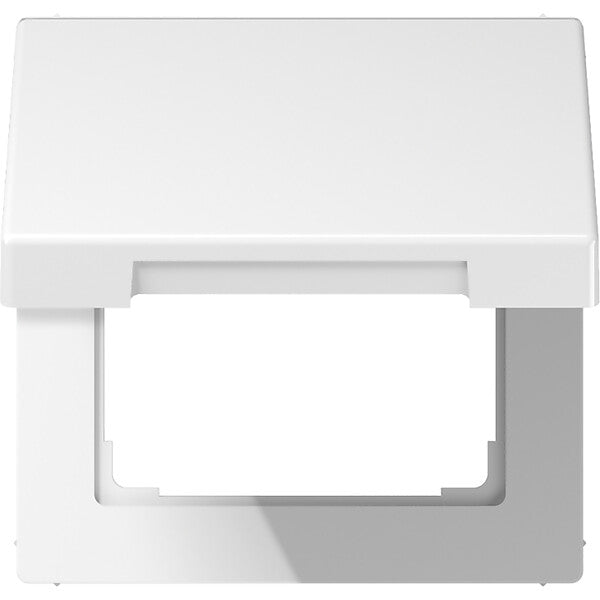 JUNG Klappdeckel aws mit Rückstellfeder LS 990 KL WW